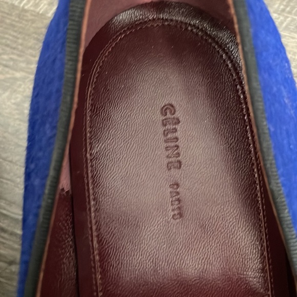 Celine Blue Loafer Flats Phoebe Philo era - Picture 3 of 10